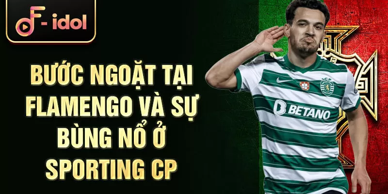 Bước ngoặt tại Flamengo và sự bùng nổ ở Sporting CP