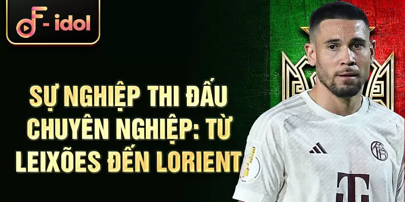 Sự nghiệp thi đấu chuyên nghiệp: từ Leixões đến Lorient